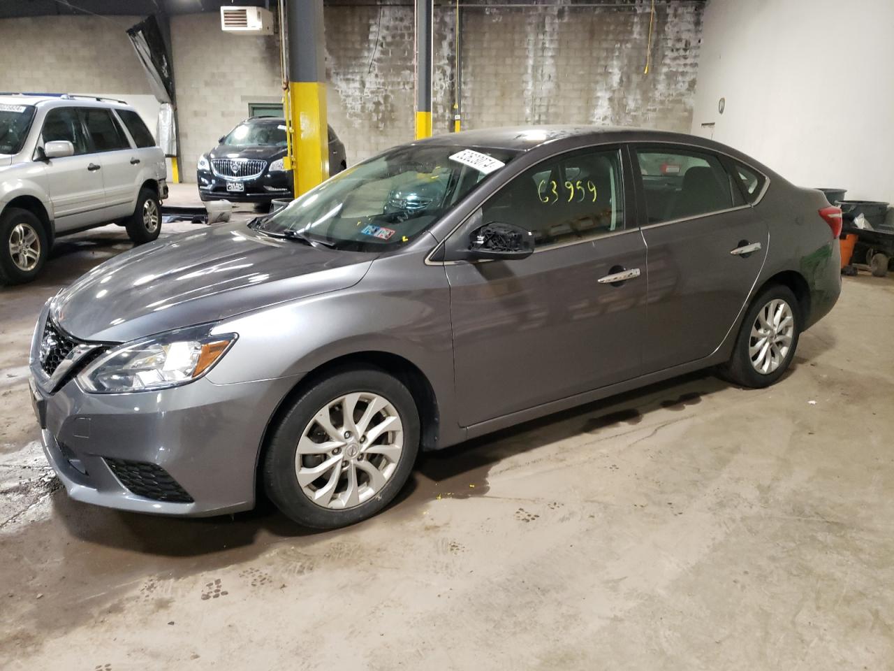 nissan sentra 2019 3n1ab7ap0ky451203