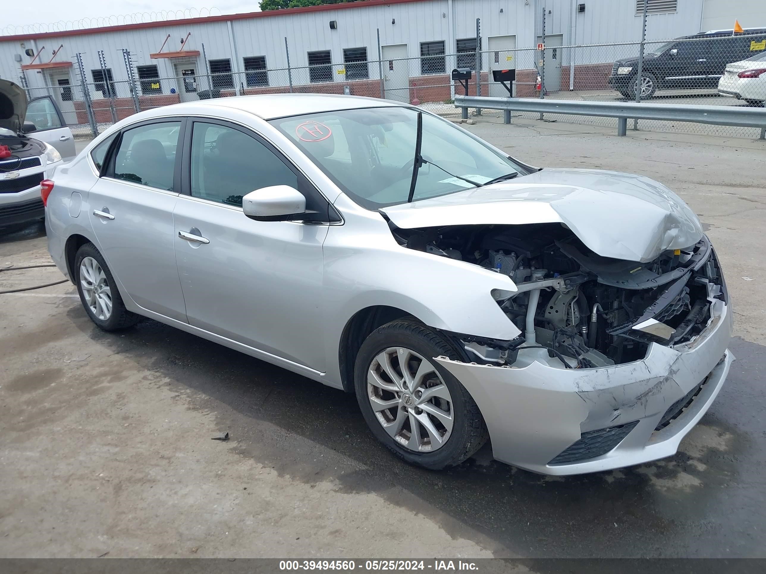 nissan sentra 2019 3n1ab7ap0ky452870