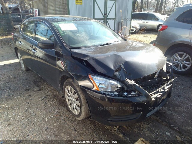 nissan sentra 2014 3n1ab7ap1el612997