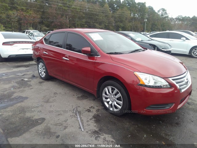 nissan sentra 2014 3n1ab7ap1el623823