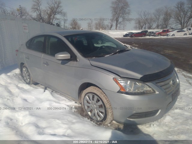 nissan sentra 2014 3n1ab7ap1el654831