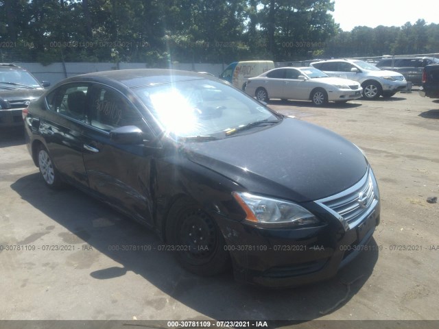 nissan sentra 2014 3n1ab7ap1el666672