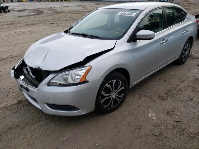 nissan sentra s 2014 3n1ab7ap1el670351