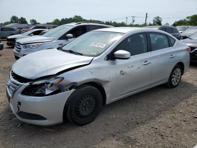 nissan sentra s 2014 3n1ab7ap1el672388