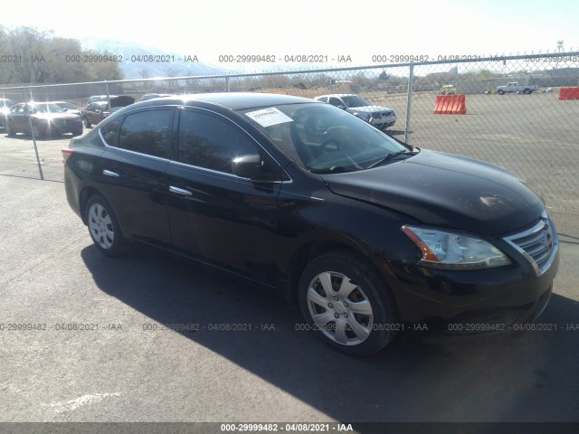 nissan sentra 2014 3n1ab7ap1el676358