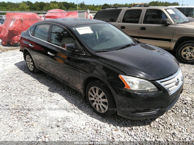 nissan sentra 2014 3n1ab7ap1ey200629