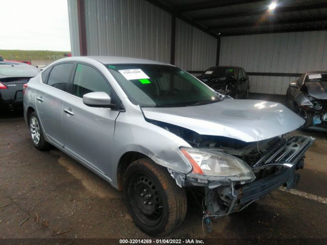 nissan sentra 2014 3n1ab7ap1ey207645