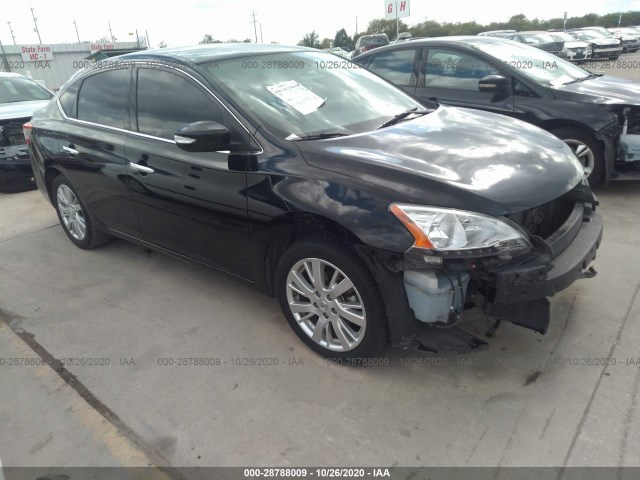 nissan sentra 2014 3n1ab7ap1ey207659