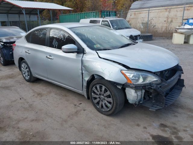 nissan sentra 2014 3n1ab7ap1ey209587