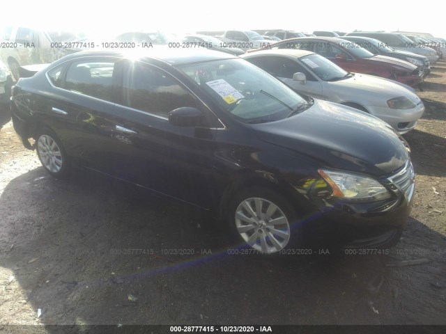 nissan sentra 2014 3n1ab7ap1ey222839