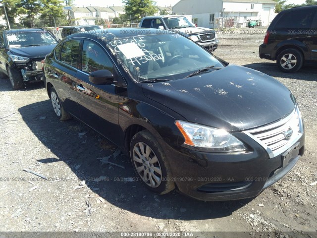 nissan sentra 2014 3n1ab7ap1ey225546