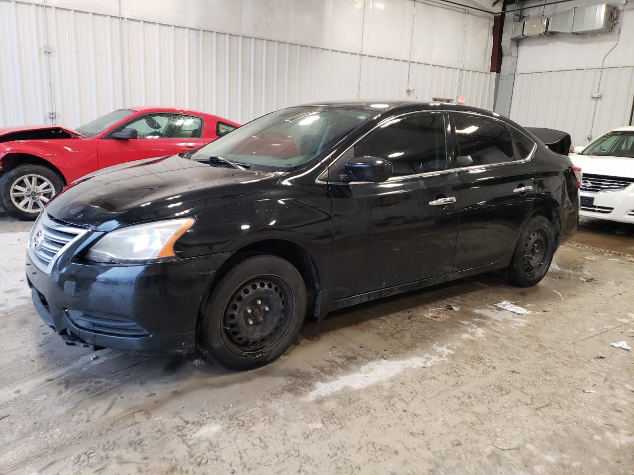 nissan sentra 2014 3n1ab7ap1ey237115