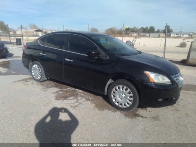 nissan sentra 2014 3n1ab7ap1ey237857