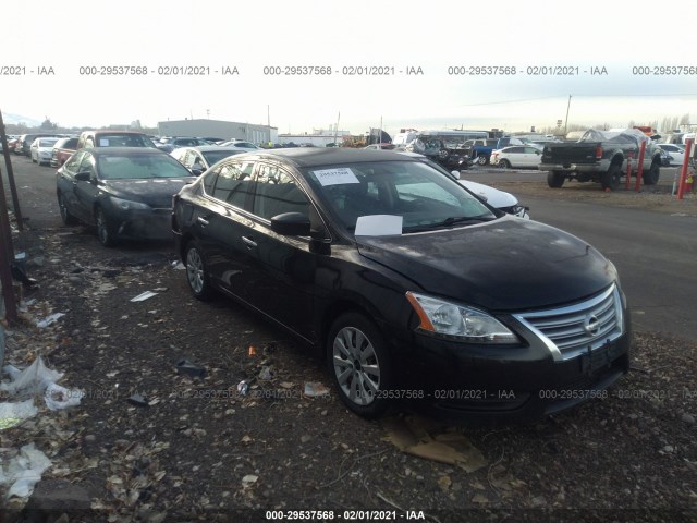 nissan sentra 2014 3n1ab7ap1ey244629