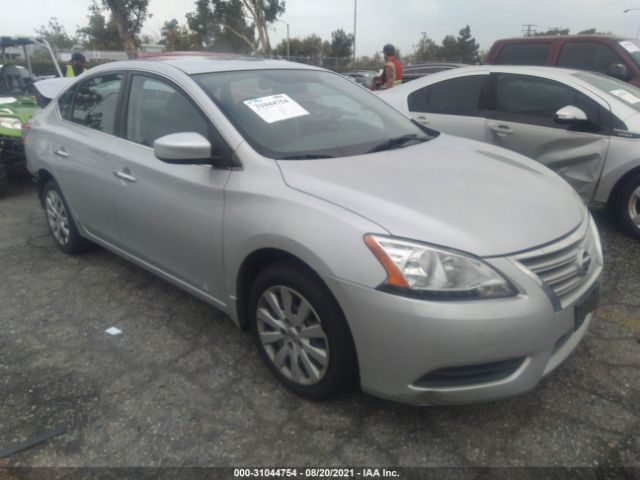 nissan sentra 2014 3n1ab7ap1ey274147