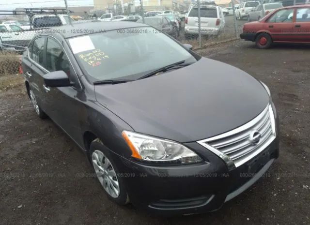 nissan sentra 2014 3n1ab7ap1ey276707