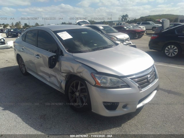 nissan sentra 2014 3n1ab7ap1ey277839