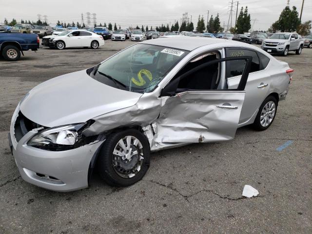 nissan sentra s 2014 3n1ab7ap1ey290462