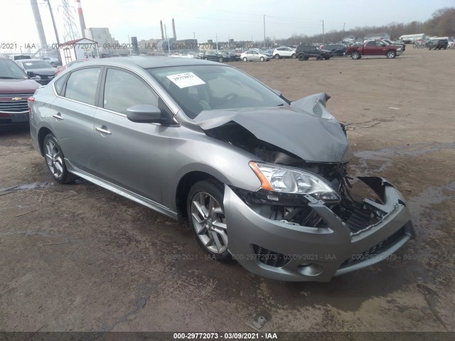 nissan sentra 2014 3n1ab7ap1ey291501