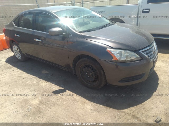 nissan sentra 2014 3n1ab7ap1ey298108