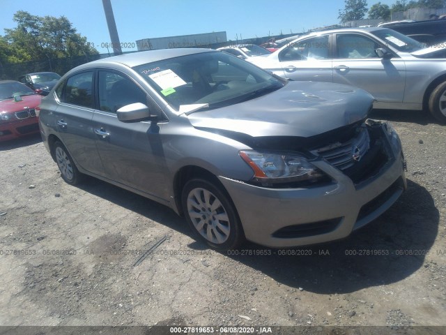 nissan sentra 2014 3n1ab7ap1ey300763