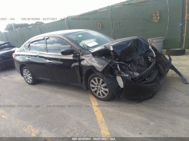 nissan sentra 2014 3n1ab7ap1ey302626