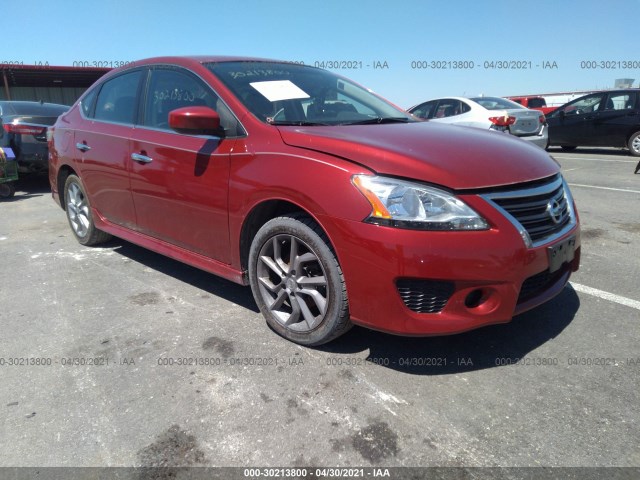 nissan sentra 2014 3n1ab7ap1ey303419