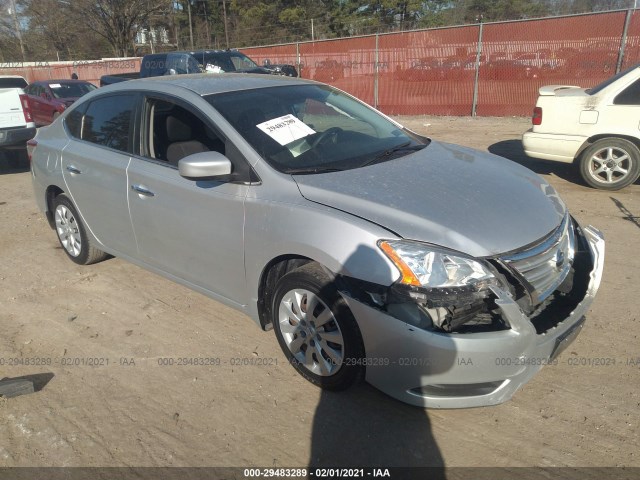 nissan sentra 2014 3n1ab7ap1ey306241