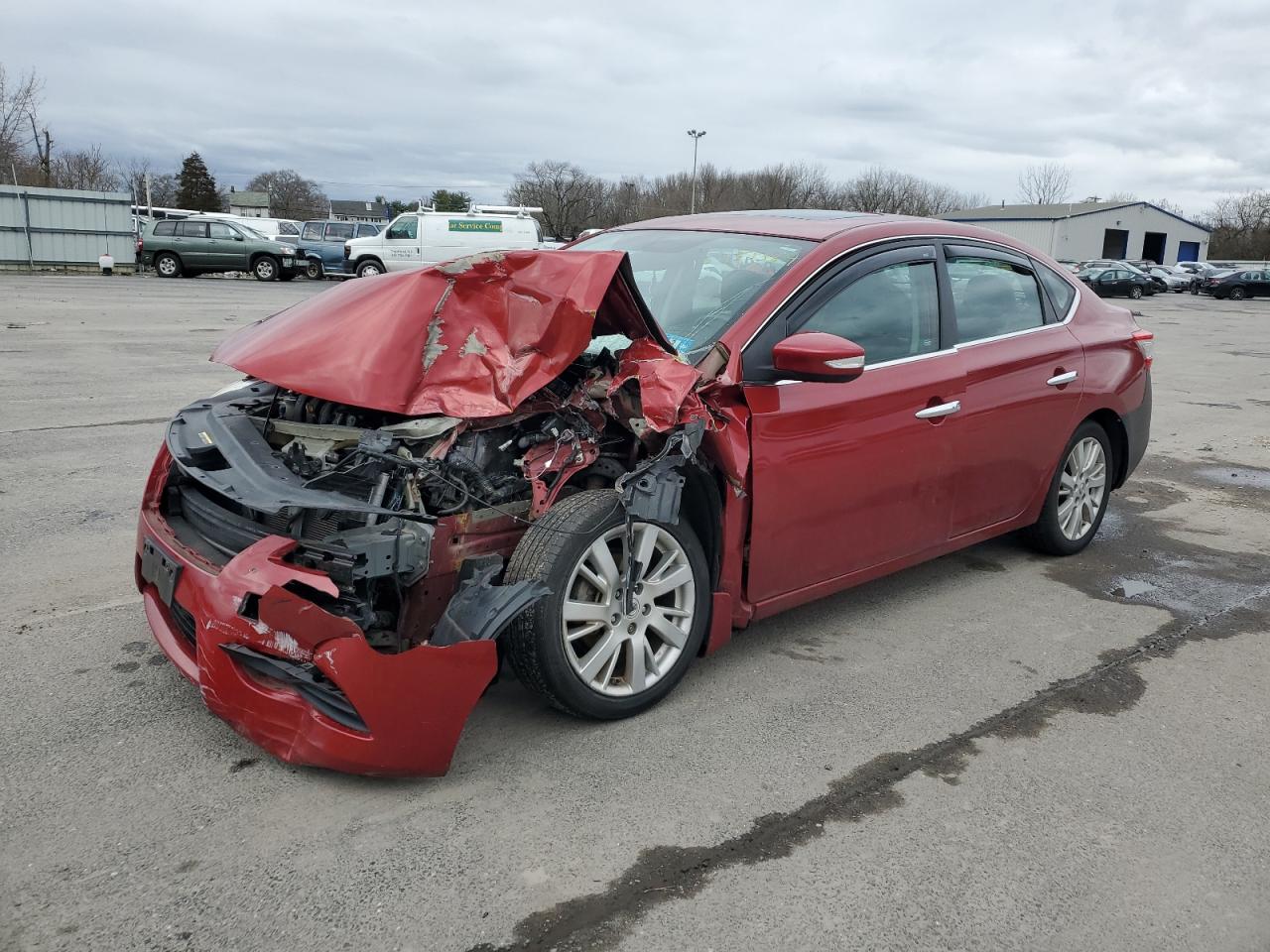 nissan sentra 2014 3n1ab7ap1ey308569