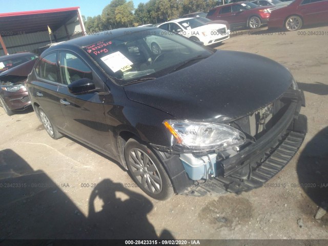 nissan sentra 2014 3n1ab7ap1ey312038