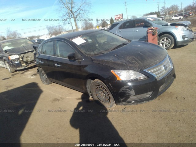 nissan sentra 2014 3n1ab7ap1ey318065