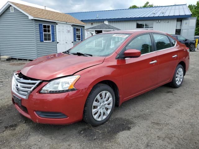 nissan sentra s 2014 3n1ab7ap1ey333925