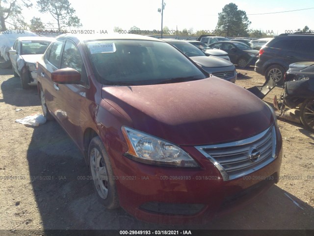 nissan sentra 2014 3n1ab7ap1ey337554