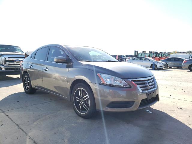 nissan sentra s 2015 3n1ab7ap1fl634452