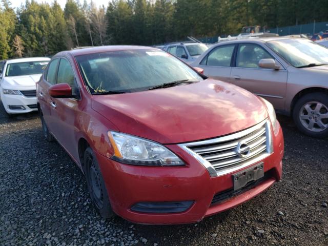 nissan sentra s 2015 3n1ab7ap1fl656905