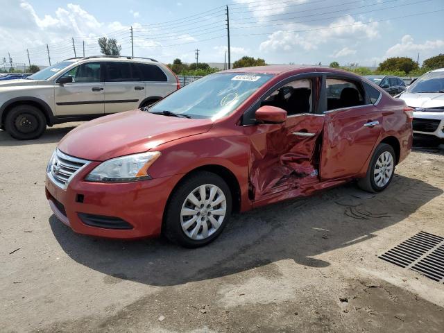 nissan sentra s 2015 3n1ab7ap1fl664888