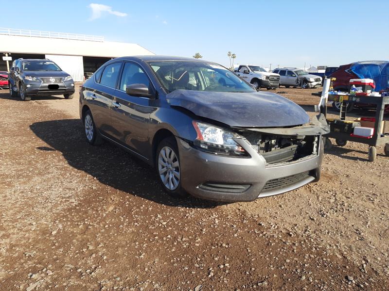 nissan sentra s 2015 3n1ab7ap1fy219621