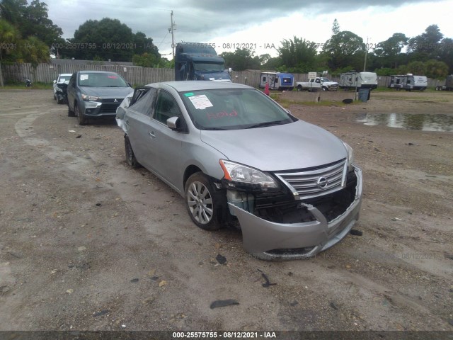 nissan sentra 2015 3n1ab7ap1fy253140