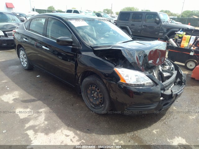 nissan sentra 2015 3n1ab7ap1fy257589