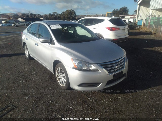 nissan sentra 2015 3n1ab7ap1fy279107