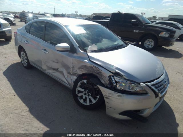 nissan sentra 2015 3n1ab7ap1fy308282