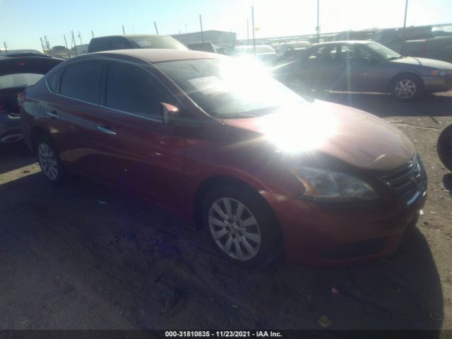 nissan sentra 2015 3n1ab7ap1fy345414