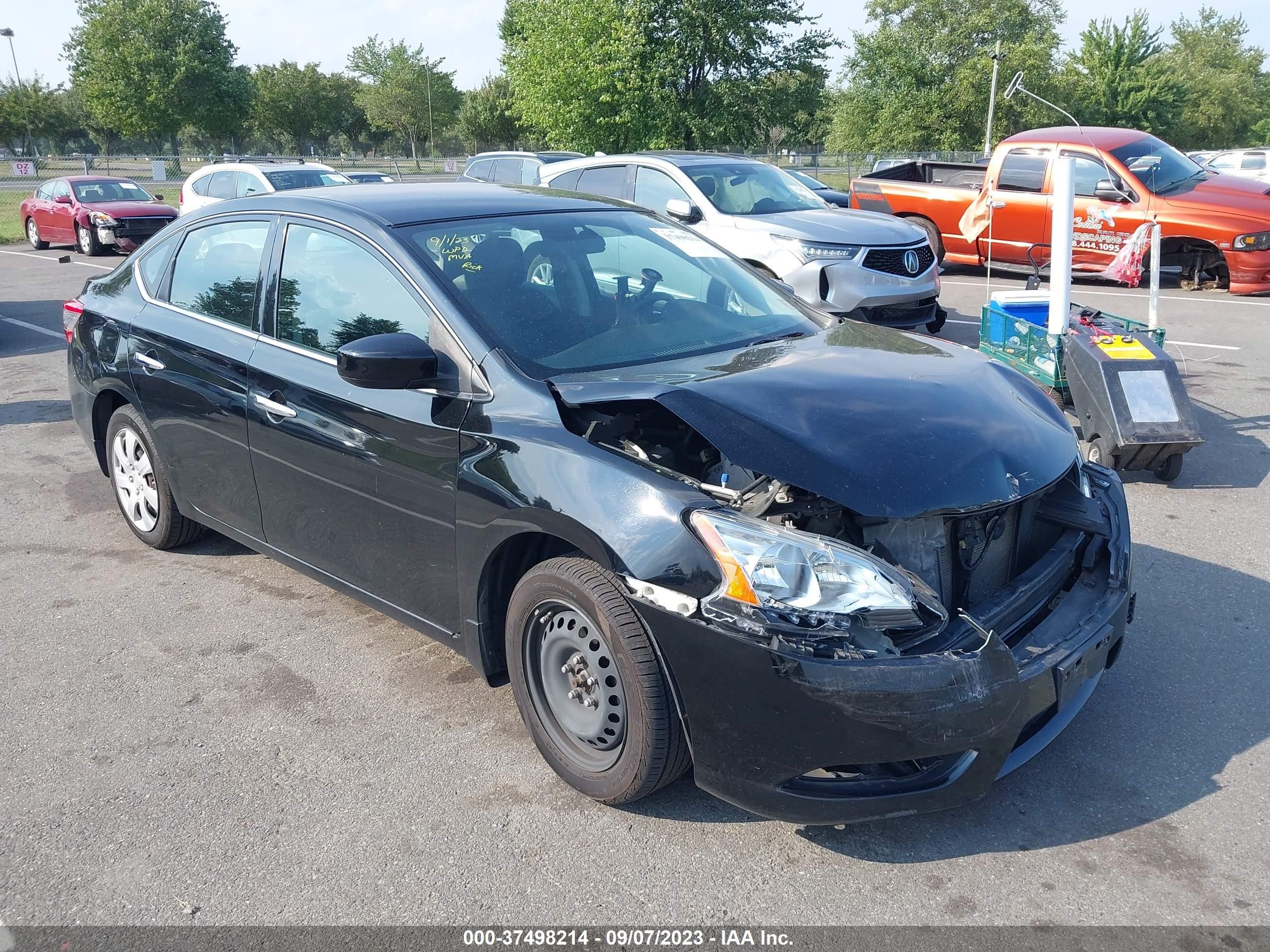 nissan sentra 2015 3n1ab7ap1fy367249