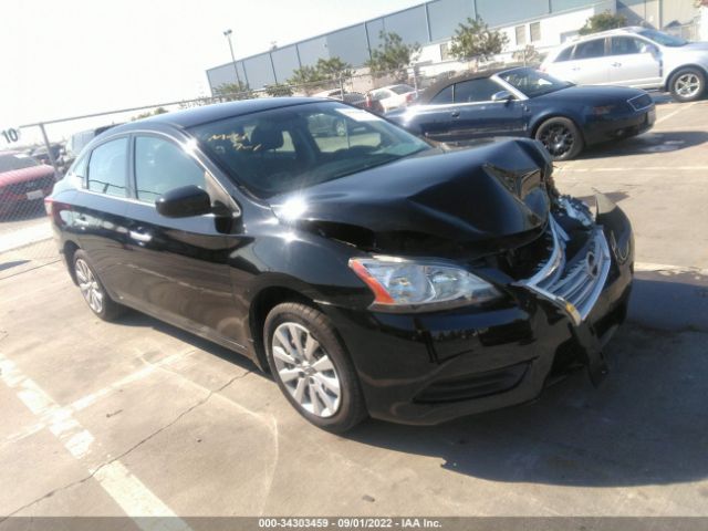 nissan sentra 2015 3n1ab7ap1fy370832