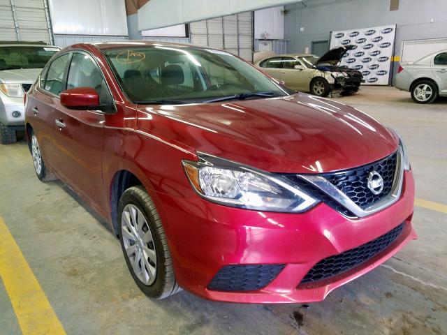 nissan sentra s 2016 3n1ab7ap1gl639054