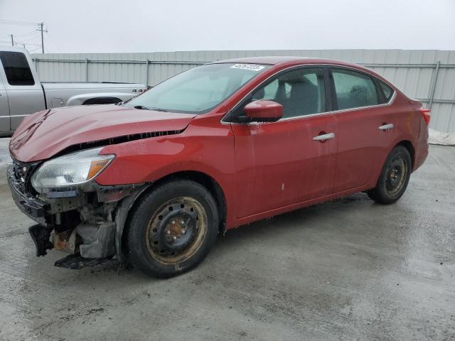 nissan sentra s 2016 3n1ab7ap1gl646229