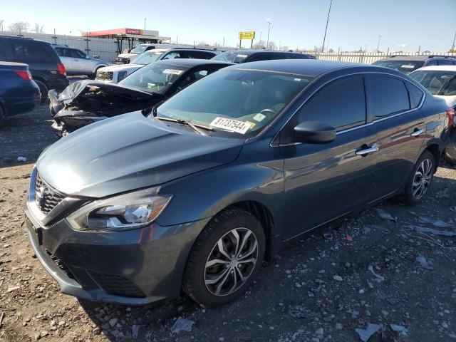 nissan sentra s 2016 3n1ab7ap1gl672040