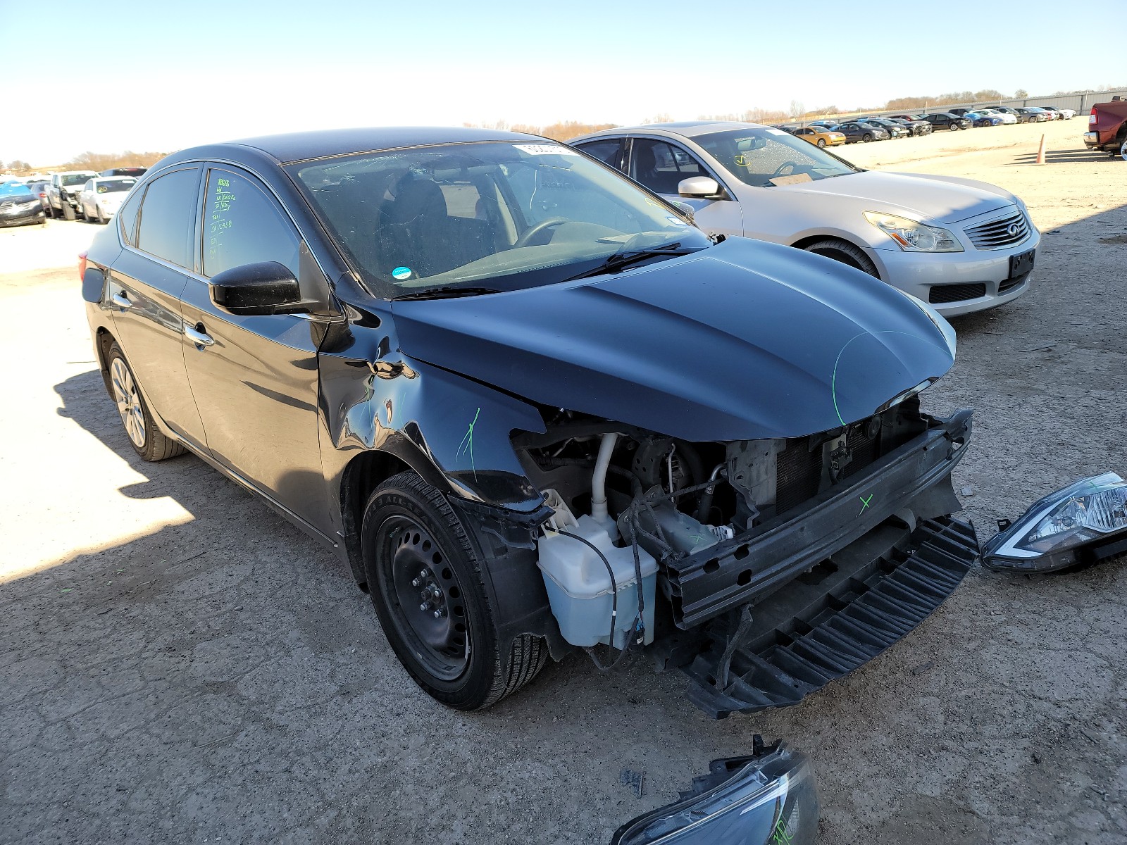 nissan sentra s 2016 3n1ab7ap1gy305223