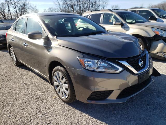 nissan sentra s 2017 3n1ab7ap1hl657166