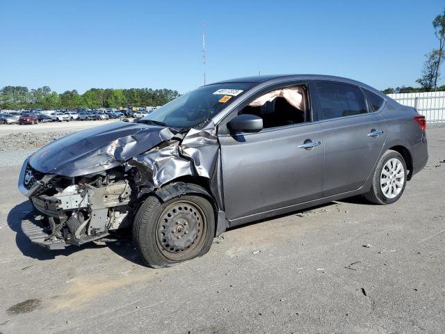 nissan sentra s 2017 3n1ab7ap1hl671729